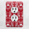 Heart Damask Electric Outlet Plate - LIFESTYLE