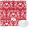 Heart Damask Washcloth (Personalized)