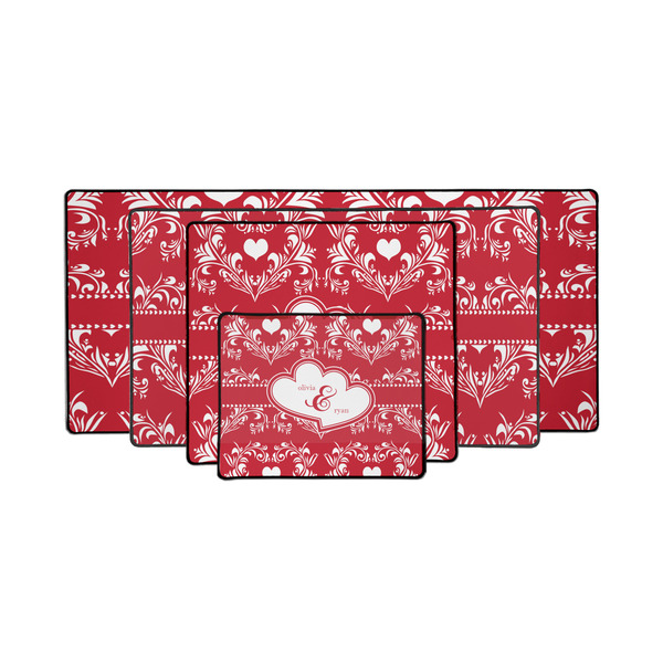 Heart Damask Gaming Mats - PARENT/MAIN