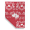 Heart Damask Garden Flags - Large - Double Sided - FRONT FOLDED