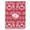 Heart Damask Garden Flags - Large - Single Sided - FRONT
