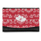 Heart Damask Genuine Leather Womens Wallet - Front/Main