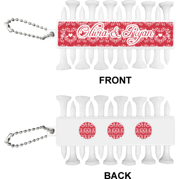 Heart Damask Golf Buddy (Approval)