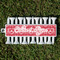 Heart Damask Golf Tees & Ball Markers Set - Front