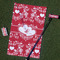 Heart Damask Golf Towel Gift Set - Main