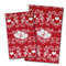 Heart Damask Golf Towel - PARENT (small and large)