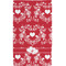 Heart Damask Hand Towel (Personalized) Full