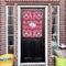 Heart Damask House Flags - Double Sided - (Over the door) LIFESTYLE