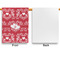 Heart Damask House Flags - Single Sided - APPROVAL