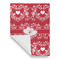Heart Damask House Flags - Single Sided - FRONT FOLDED