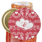 Heart Damask Jar Opener (Personalized)
