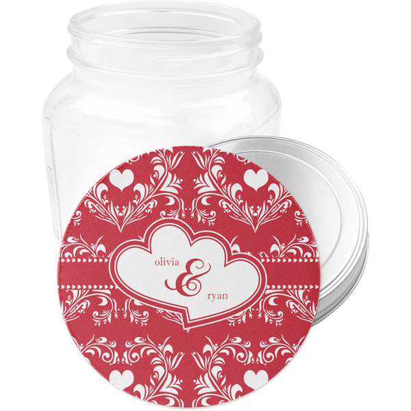 Heart Damask Jar Opener - Main