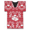 Heart Damask Jersey Bottle Cooler (Personalized)