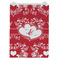 Heart Damask Jewelry Gift Bag - Gloss - Front