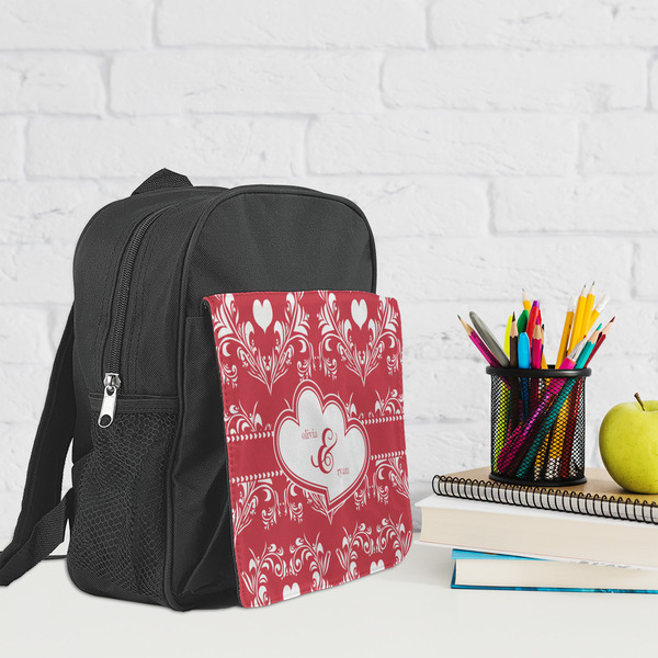 Heart Damask Kid's Backpack - Lifestyle