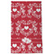 Heart Damask Kitchen Towel - Poly Cotton - Full Front