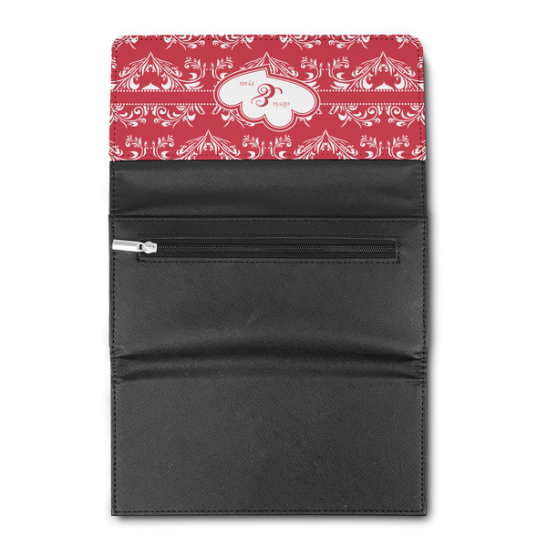 Heart Damask Ladies Wallet  (Personalized Opt)