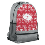 Heart Damask Backpack (Personalized)