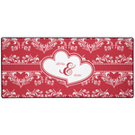 Heart Damask 3XL Gaming Mouse Pad - 35" x 16" (Personalized)