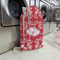 Heart Damask Large Laundry Bag - In Context