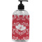 Heart Damask Plastic Soap / Lotion Dispenser (Personalized)