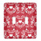 Heart Damask Light Switch Cover (2 Toggle Plate)