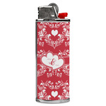 Heart Damask Case for BIC Lighters (Personalized)