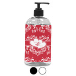 Heart Damask Plastic Soap / Lotion Dispenser (Personalized)