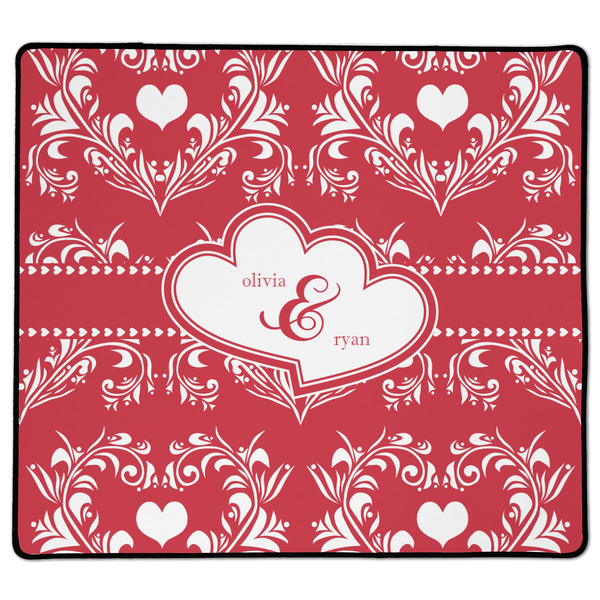 Heart Damask Medium Gaming Mats - APPROVAL