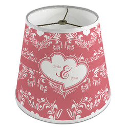Heart Damask Empire Lamp Shade (Personalized)