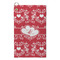 Heart Damask Microfiber Golf Towels - Small - FRONT