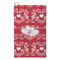Heart Damask Microfiber Golf Towel - Small (Personalized)