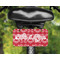 Heart Damask Mini License Plate on Bicycle - LIFESTYLE Two holes
