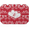 Heart Damask Octagon Placemat - Single front