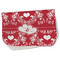 Heart Damask Burp Cloth - Fleece w/ Couple's Names