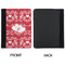 Heart Damask Padfolio Clipboards - Small - APPROVAL