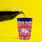 Heart Damask Party Cup Sleeves - without bottom - Lifestyle
