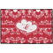 Heart Damask Personalized Door Mat - 36x24 (APPROVAL)