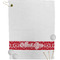 Heart Damask Personalized Golf Towel