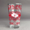 Heart Damask Pint Glass - Full Print (Personalized)