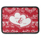 Heart Damask Rectangle Patch