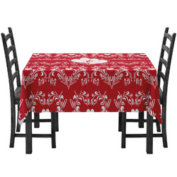 Heart Damask Tablecloth (Personalized)