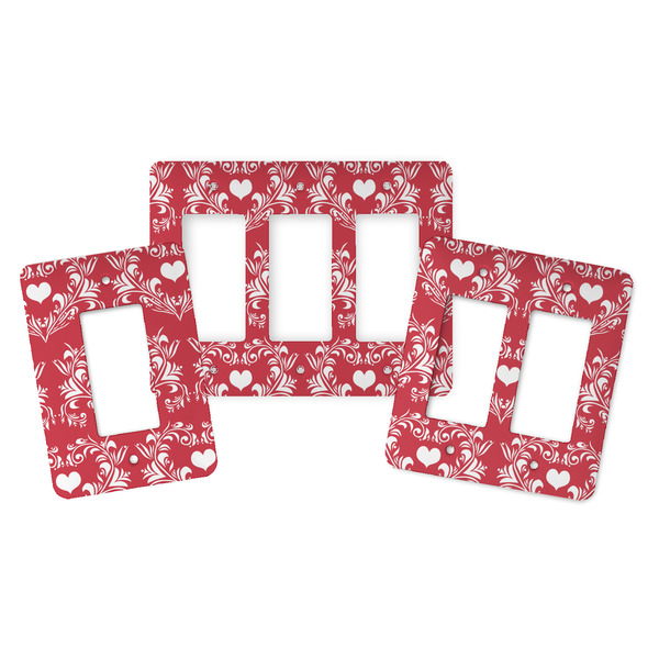 Heart Damask Rocker Light Switch Covers - Parent - ALL VARIATIONS