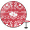 Heart Damask Round Table Top