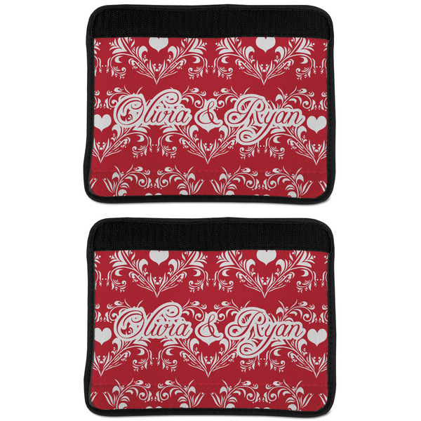 Heart Damask Seat Belt Cover (APPROVAL Update)