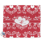 Heart Damask Security Blanket - Single Sided (Personalized)
