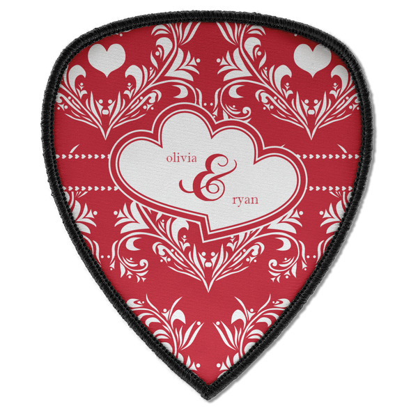 Heart Damask Shield Patch