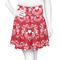 Heart Damask Skater Skirt - 2X Large