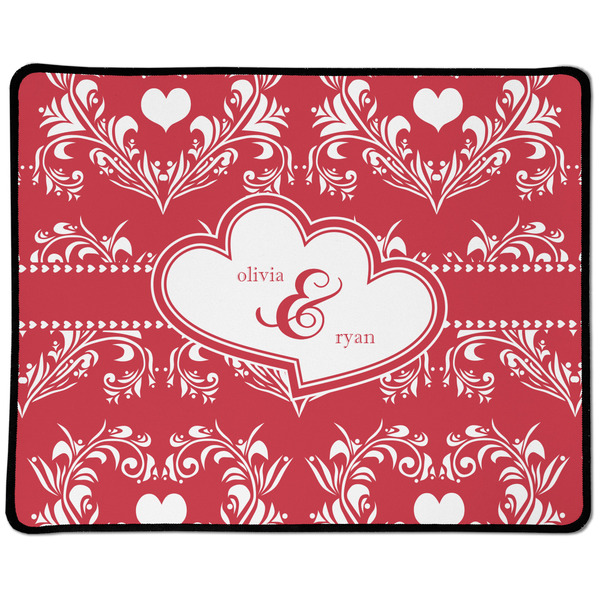 Heart Damask Small Gaming Mats - APPROVAL