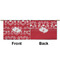 Heart Damask Small Zipper Pouch Approval (Front and Back)